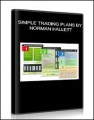 Simple Trading Plans by Normann Hallett
